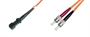 CAVO FIBRA OTTICA MTRJ A ST MULTIMODE DUPLEX 62.5/125 MT.1(AL-6MTRJST-01I)