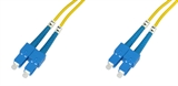 CAVO FIBRA OTTICA SC A SC MONOMODE DUPLEX 9/125 MT.5 (AL-9SCSC-05I)