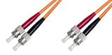 CAVO FIBRA OTTICA ST A ST MULTIMODE DUPLEX 50/125 MT.3 (AL-5STST-03I)