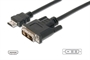 CAVO HDMI 19 POLI TIPO A MASCHIO - DVI-D 18+1 POLI MASCHIO MT 2 (AK 639)