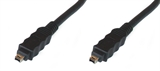 CAVO IEEE 1394 FIREWIRE PER AUDIO VIDEO DVD DA 4 PIN A 4 PIN MT. 1.8 DOPPIA SCHERMATURA (AK-1394-184