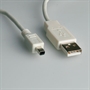 CAVO MINI USB CONNETTORI 'A' MASCHIO - MINI MITSUMI MASCHIO