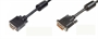 CAVO MONITOR CONNETTORI DVI 24+5 MASCHIO/VGA 15 POLI MASCHIO MT.1.80 (AK 622N)