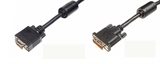 CAVO MONITOR CONNETTORI DVI 24+5 MASCHIO/VGA 15 POLI MASCHIO MT.5 (AK 622N-5)