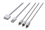 CAVO PER MAC 30 POLI/3 RCA A/V + USB