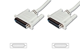 CAVO PER PROLUNGA O PER DATA SWITCH PRESSOFUSO VITI LUNGHE 25 POLI MASCHIO/MASCHIO MT.2 (AK 137 2M)