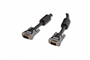 CAVO PREMIUM VGA 15 POLI MASCHIO/MASCHIO CON NUCLEI DI FERRITE- MT. 15 IN BUSTA DA ESPOSIZIONE