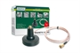 CAVO PROLUNGA COASSIALE CM 75 CON BASE A MONTAGGIO MAGNETICO PER ANTENNA WIRELESS WLAN
