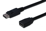 CAVO PROLUNGA DISPLAYPORT CONNETTORI DP MASCHIO/FEMMINA MT. 2