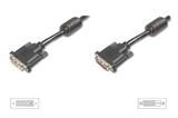CAVO PROLUNGA MONITOR DVI-D DUAL LINK 24+1 MASCHIO/FEMMINA MT.3 (AK-110031)