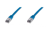 CAVO RETE FTP CAT. 5E SCHERMATO - LUNGHEZZA MT. 2 - COLORE BLU