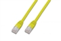 CAVO RETE PIATTO UTP CAT. 5E NON SCHERMATO - LUNGHEZZA MT. 2 - COLORE GIALLO CAVO RETE PIATTO UTP CAT. 5E NON SCHERMATO - LUNGHEZZA MT. 2 - COLORE GIALLO