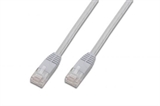 CAVO RETE PIATTO UTP CAT. 5E NON SCHERMATO - LUNGHEZZA MT. 7,5 - COLORE BIANCO