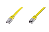 CAVO RETE SSTP CAT.6 DOPPIA SCHERMATURA COLORE GIALLO -MT. 2