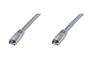 CAVO RETE SSTP CAT.6 DOPPIA SCHERMATURA COLORE GRIGIO - MT. 20