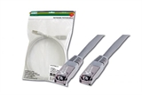 CAVO RETE STP CAT. 5E SCHERMATO - LUNGHEZZA MT. 1 - IN POLYBAG PER ESPOSITORE