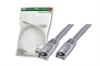 CAVO RETE STP CAT. 5E SCHERMATO - LUNGHEZZA MT. 10 - IN POLYBAG PER ESPOSITORE