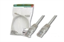 CAVO RETE UTP CAT. 5E NON SCHERMATO - LUNGHEZZA MT. 1 - IN POLYBAG PER ESPOSITORE