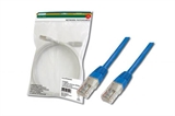 CAVO RETE UTP CAT. 6 NON SCHERMATO - COLORE BLU - LUNGHEZZA MT. 1