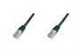 CAVO RETE UTP CAT. 6 NON SCHERMATO COLORE NERO - LUNGHEZZA MT. 0,50