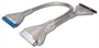 CAVO ROTONDO IN PVC INTERNO SCHERMATO 3 CONNETTORI ATA 100-133 - 40 POLI - 80 CONDUTTORI - AWG30 CM.