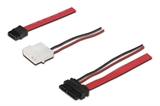 CAVO SATA DI CONNESSIONE SLIM LINE 22 POLI CON ALIMENTAZIONE CM 0.50