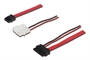 CAVO SATA DI CONNESSIONE SLIM LINE 22 POLI CON ALIMENTAZIONE CM 0.50