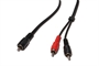 CAVO SDOPPIATORE RCA MONO MASCHIO/MASCHIO/MASCHIO CAVO SDOPPIATORE RCA MONO MASCHIO/MASCHIO/MASCHIO