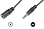 CAVO STEREO 3.5 MM. PROLUNGA SCHEDA AUDIO PER CUFFIE/CASSE MASCHIO/FEMMINA MT. 2.50 (AK 203 2.5M) CAVO STEREO 3.5 MM. PROLUNGA SCHEDA AUDIO PER CUFFIE/CASSE MASCHIO/FEMMINA MT. 2.50 (AK 203 2.5M)