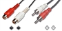 CAVO STEREO CON 2 CONNETTORI CINCH (RCA) MASCHIO/FEMMINA - MT. 2,50 (AK CHMF-025) CAVO STEREO CON 2 CONNETTORI CINCH (RCA) MASCHIO/FEMMINA - MT. 2,50 (AK CHMF-025)