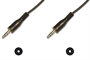 CAVO STEREO JACK 3.5 MM. PROLUNGA SCHEDA AUDIO PER CUFFIE/CASSE MASCHIO/MASCHIO MT.2 (AK 203/MM)