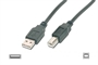 CAVO USB 2.0 CONNETTORI 1 X A MASCHIO - 1 X B MASCHIO MT. 5 COLORE NERO