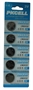 CONFEZIONE 5 BATTERIE AL LITIO 3 VOLT A BOTTONE IEC TYP CR2032, DL2032, 5004LX, E-CR2032 (A CR2032-B