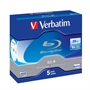 CONFEZIONE 5 BLU RAY-DISK VELOCITA' 6X 25GB JEWEL CASE