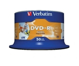 CONFEZIONE 50 DVD-R STAMPABILI VELOCITA' 16X CAPACITA' 4.7GB