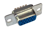 CONNETTORE A SALDARE 15 POLI HD FEMMINA (VGA)