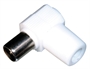 CONNETTORE COASSIALE MASCHIO 9.5 MM. - ATTENUAZIONE 75 dB AVVITABILE CONNETTORE 90ï¿½ (A-TVSW-S)