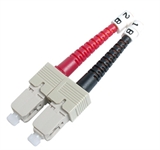 CONNETTORE FIBRA OTTICA SC MULTIMODE DUPLEX A CRIMPARE (ALWL-SCD)