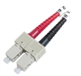CONNETTORE FIBRA OTTICA SC MULTIMODE DUPLEX A CRIMPARE (ALWL-SCD)