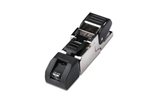 CONNETTORE PLUG 8 POLI CAT. 6A STP SCHERMATO RJ45 PER CAVO RETE FINO A 10 GBIT ASSEMBLAGGIO SENZA AT