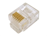 CONNETTORE PLUG TELEFONICO 6 CONDUTTORI 6 POSIZIONI 6P6C RJ12 (A-MO 6/6 SF)