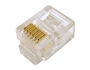 CONNETTORE PLUG TELEFONICO 6 CONDUTTORI 6 POSIZIONI 6P6C RJ12 (A-MO 6/6 SF)