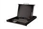 CONSOLE 17' PER RACK 19' CON SWITCH 16 PORTE
