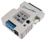 CONVERTITORE RS232-RS422/485 DTE/DCE BIDIREZIONALE FULL/DUPLEX (AB629/NEW)