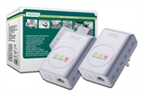 COPPIA ADATTATORI ETHERNET RJ45 PER LINEA ELETTRICA 200 MBIT/S