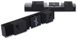 COPPIA SUPPORTI UNIVERSALI IN METALLO CON VITI HD 3,5'  PER MONTAGGIO SU ALLOGGIAMENTI 5.25' ANTIVIB