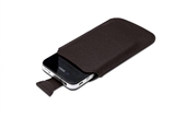 CUSTODIA IN PELLE PER iPHONE 4 E iPOD TOUCH - COLORE MARRONE