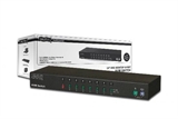 DATA SWITCH ELETTRONICO 8 PC CON 1MONITOR/TASTIERA/MOUSE + OSD (DS-13112)