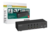 DATA SWITCH KVM COMBO 1 UTENTE (USB) 4 PC (USB) CON AUDIO