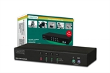 DATA SWITCH MONITOR DVI TASTIERA E MOUSE PS2 PER 4 COMPUTER (DS-12510)